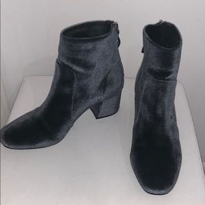 suede booties